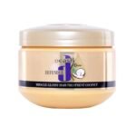Masque à la kératine pour cheveux secs et abîmés – Dcash Defender Keratin Miracle Glossy Hair Treatment Coconut 250 ml