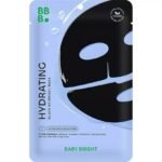 Masque visage hydratant et purifiant au charbon – Baby Bright Hydrating Black Hydrogel Mask