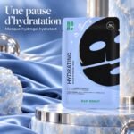 Masque visage hydratant et purifiant au charbon – Baby Bright Hydrating Black Hydrogel Mask – Image 2