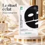 Masque visage éclat à la niacinamide et vitamine C – Baby Bright Ultra Bright Black Hydrogel Mask – Image 2