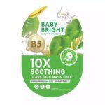 Masque visage apaisant aux céramides et vitamine B5 – Baby Bright 10X Soothing Glass Skin Mask Sheet