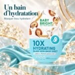 Masque visage hydratant à l’acide hyaluronique – Baby Bright 10X Hydrating Glass Skin Mask Sheet – Image 4