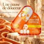 Masque visage apaisant à la centella asiatica – Joji Secret Young Cica C&E Calming Jelly Mask – Image 3
