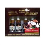 Coconut Serum Nature Repablic - Sérum visage hydratant huile de coco 4 bouteilles