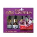 Mangosteen Serum Nature Repablic - Sérum anti âge à la mucine escargot 4 bouteilles